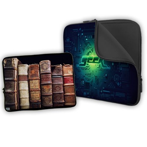 Neoprene Zippered Promotional Laptop Sleeve - 15"