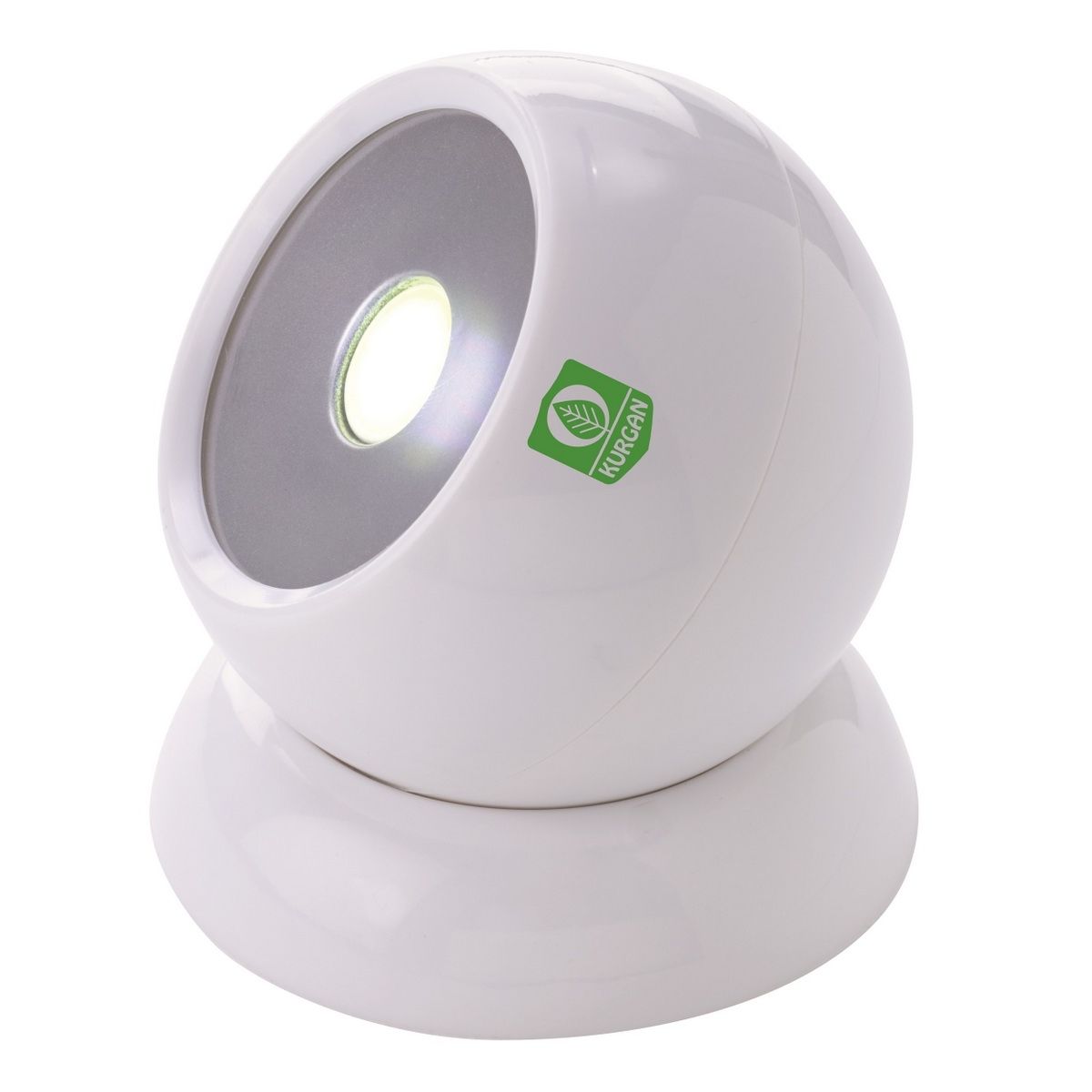 Custom Round COB Flashlight w/ Magnetic Base