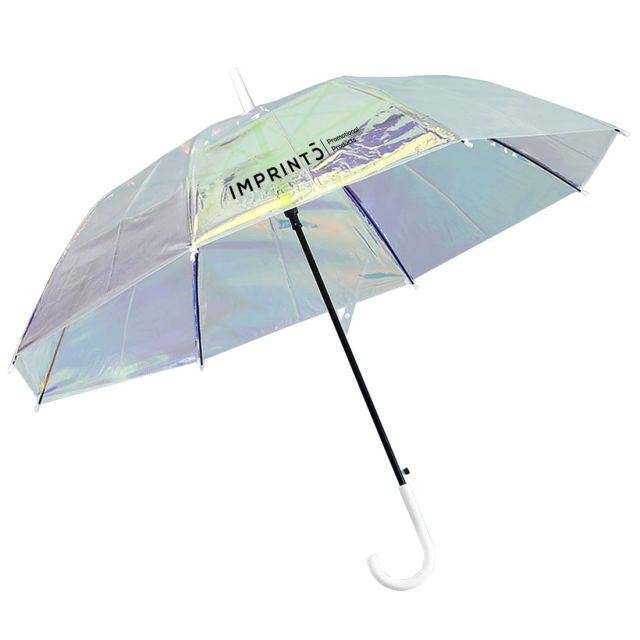 Custom Holographic Clear Umbrella - 46''