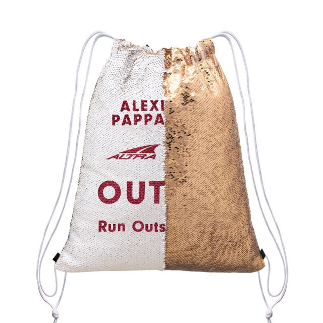 Full Color Custom Flip Sequin Drawstring Backpack - 17.5"w x 13.5"h