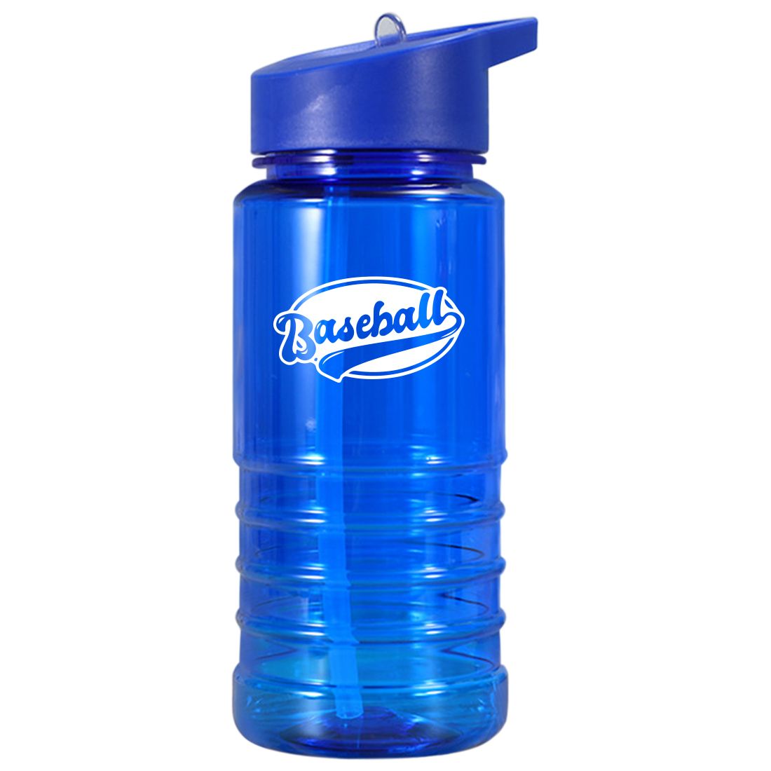 3dRose Cute Purple Shiny Lips Design 21 Oz Stainless Steel Water Bottle With Straw & Carabiner - View #11