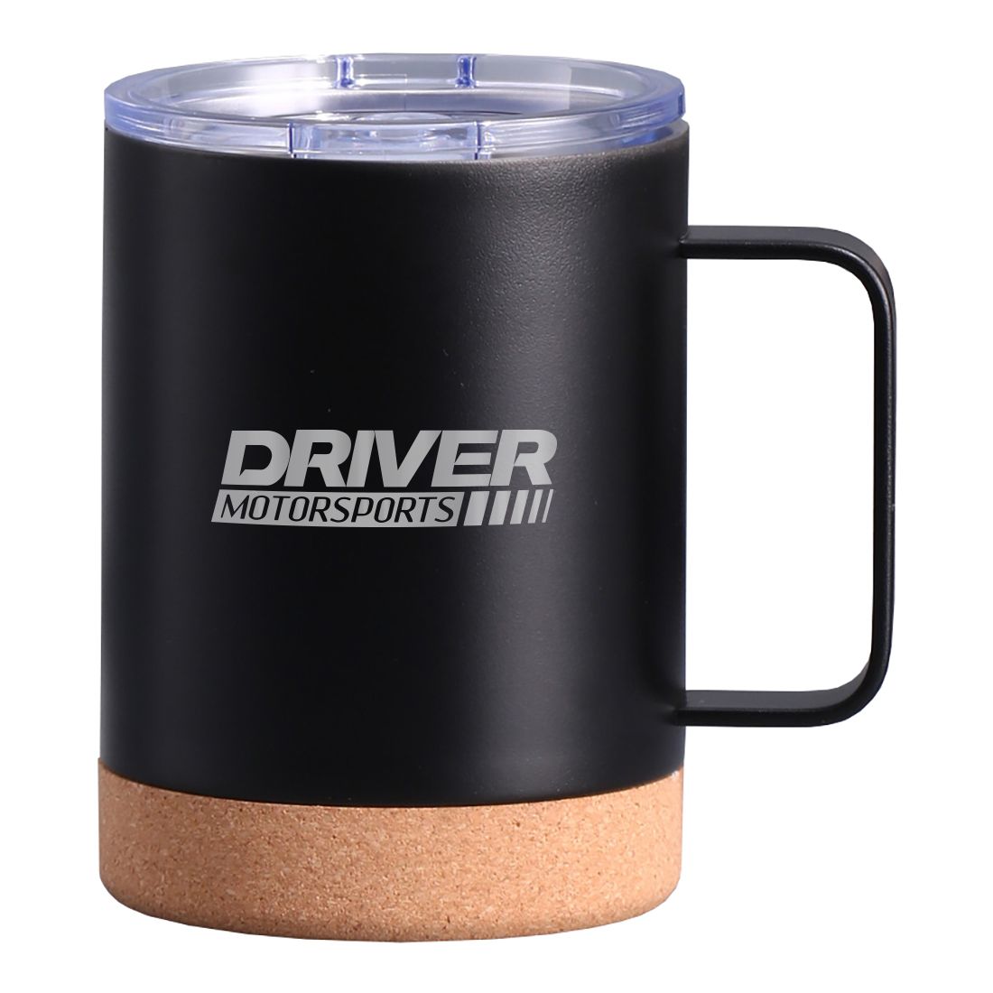 Custom Vacuum Camp Mug w/ Cork Bottom - 12 oz.