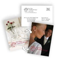Full Color Lenticular Personalized Postcard - 5"x7"