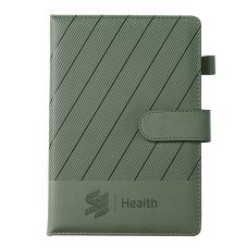 Custom Rippled Leatherette Journal - 5.7"w x 8.25"h
