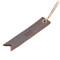 Custom Handmade Leather Bookmark