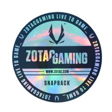 Custom Round Glossy Holographic Sticker - 2" dia.