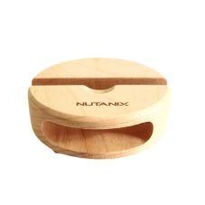 Custom Multi-Function Wooden Loudspeaker w/ Phone Stand Base