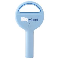 Full Color Custom Handheld Racket Type Portable Bladeless Fan