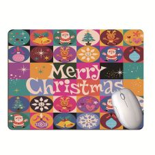 Full Color Custom Christmas Mouse Pad Comfort AntiSkid