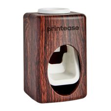 Custom Wood Grain Wall-Mounted Toothpaste Dispenser