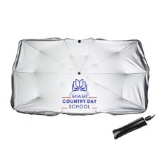 Custom Foldable Reflector Sunshade Umbrella w/ Case