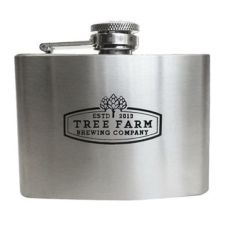 Custom 4 oz. Shorty Stainless Steel Hip Flask