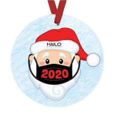 Christmas circle shaped  Custom Ornaments