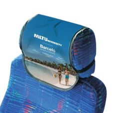 Full Color Custom Bus Head Rest Cover