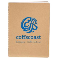 Custom Kraft Pocket Notebook - 5.5" x 8"