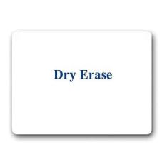 No Frame Whiteboard Double Sided Dry Erase Board- 9" x 12"