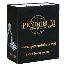 Full Color Custom Euro Paper Shopping Bag - 9.8''w x 11.8''h x 4''d