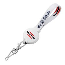 Custom 3-in-1 USB Charging Cable Lanyard w/ Keychain