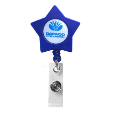 Full Color Jumbo Star Promotional Badge Reel