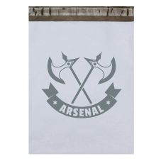 Custom Courier Satchel Poly Mailer Bags - 12.6" x 17.7"