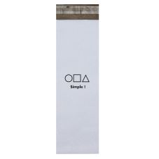 Custom Courier Satchel Poly Mailer Bags - 3.9" x 13.8"