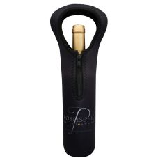 Full Color Zippered Neoprene Custom Wine Tote