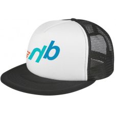 Flat Bill Snapback Trucker Style Custom Caps w/ Mesh Back