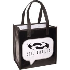 Word Bubble Non-Woven Custom Tote Bag - 12"w x 12"h x 8"d
