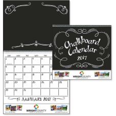 Chalkboard - 12 Month Appointment Custom Calendar
