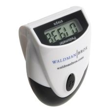 Curve Top View Promotional Pedometer