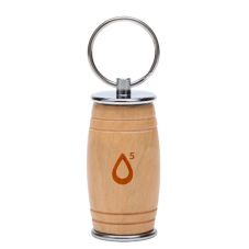 Custom Barrel Shaped Wooden USB Flash Drive