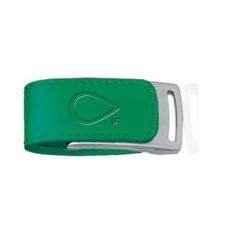 Executive Leather Keychain Custom USB Flash Drive