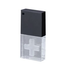 Custom Flat Perfume Shaped Crystal USB Flash Drive