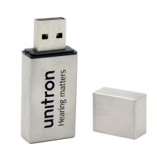 Custom Rectangular Metal Block USB Flash Drive