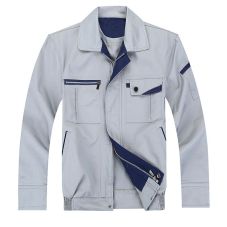 Long Sleeve Industrial Work Shirt Custom WorkwearJacket