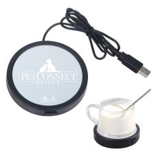 Custom Plastic USB Cup Warmer Coaster