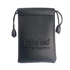 Custom Leather Drawstring Pouch - 3.1"W x 4.3"H