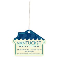 Full Color Custom Air Fresheners - House