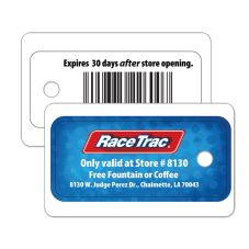 Full Color Membership Card Custom Keytags