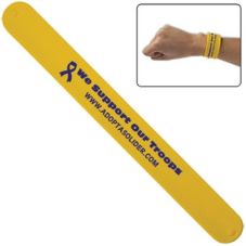 Promotional Silicone Slap Bracelet - 9.05" x 1"