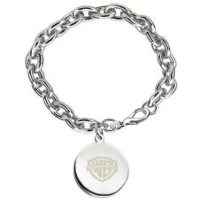 Custom Link Bracelet w/ Circle Charm