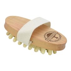 Custom Hand-Held Spa Wood Massage Body Brush