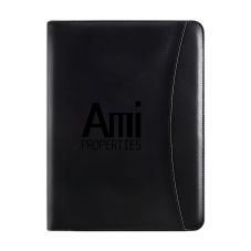 Custom Executive Zippered Portfolio - 10"w x 13"h