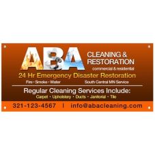 Full Color Hanging Custom Banner - 27" x 60"