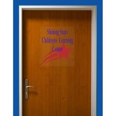 Full Color Vinyl Multi-Surface Adhesive Custom Graphics - 17" x 23"