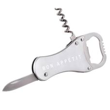 4-Function Custom Imprinted Wine Tool
