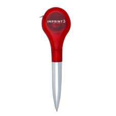 Custom Gift Ballpoint Pens w/ Tape Measure