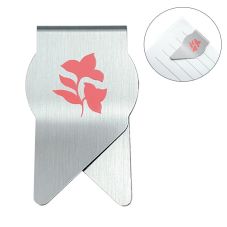 Full Color Custom Metal Paper Clip Bookmark