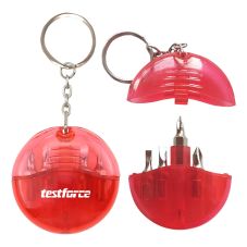 Custom 4-In-1 Screwdriver Set w/ Keychain