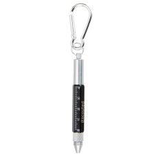 Custom 6 in 1 Multi-tool Stylus Ballpoint Pen w/ Carabiner